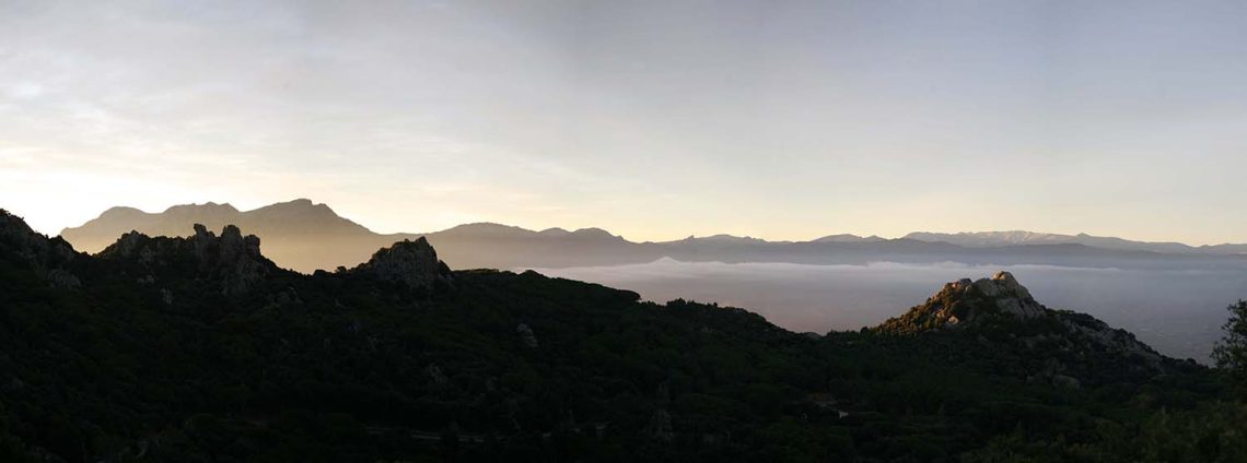 M Ortobene, profili di Monte Pala